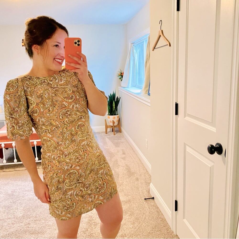 ESSENTIEL ANTWERP Silk Pink Floral Mini Dress 36 XS/S
